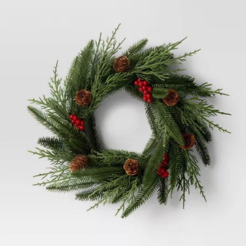 Christmas Holiday Mix Mini Wreath Wreaths - Room Essentials™ Target